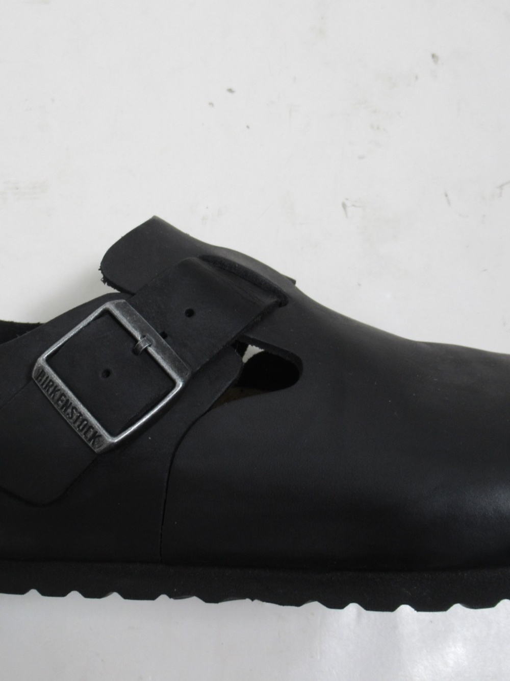 Birkenstock Men's London Oiled Leather Black 8 US M / 10 US L / 7 UK / 41 EU